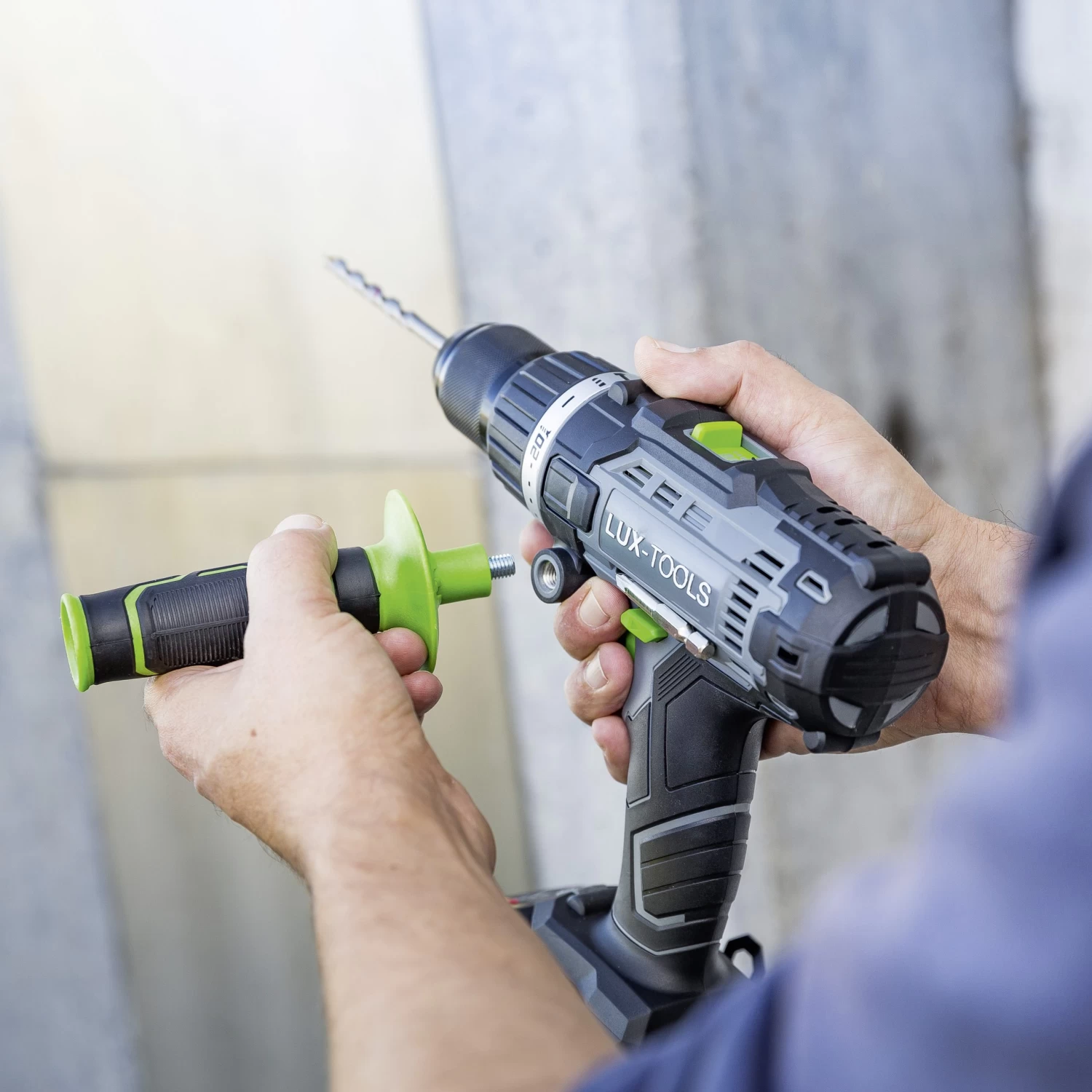 LUX 20V Accu Klopboormachine (zonder Accu) 6 LUX 20V Accu Klopboormachine (zonder Accu) - Afbeelding 6