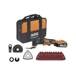 AEG Multitool Omni 18C LI 202B Set