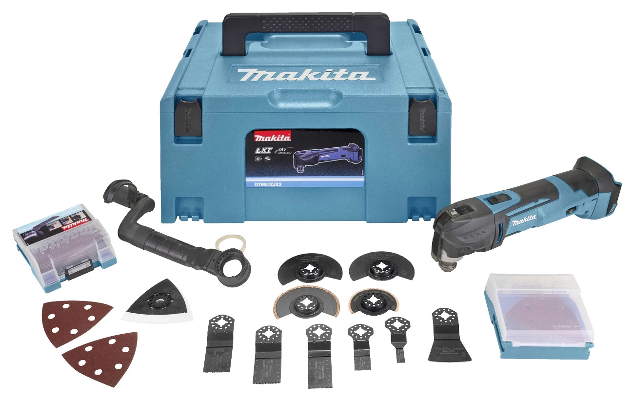 Makita Accu Multitool DTM51ZJX3 (zonder Accu) 1 Makita Accu Multitool DTM51ZJX3 (zonder Accu)