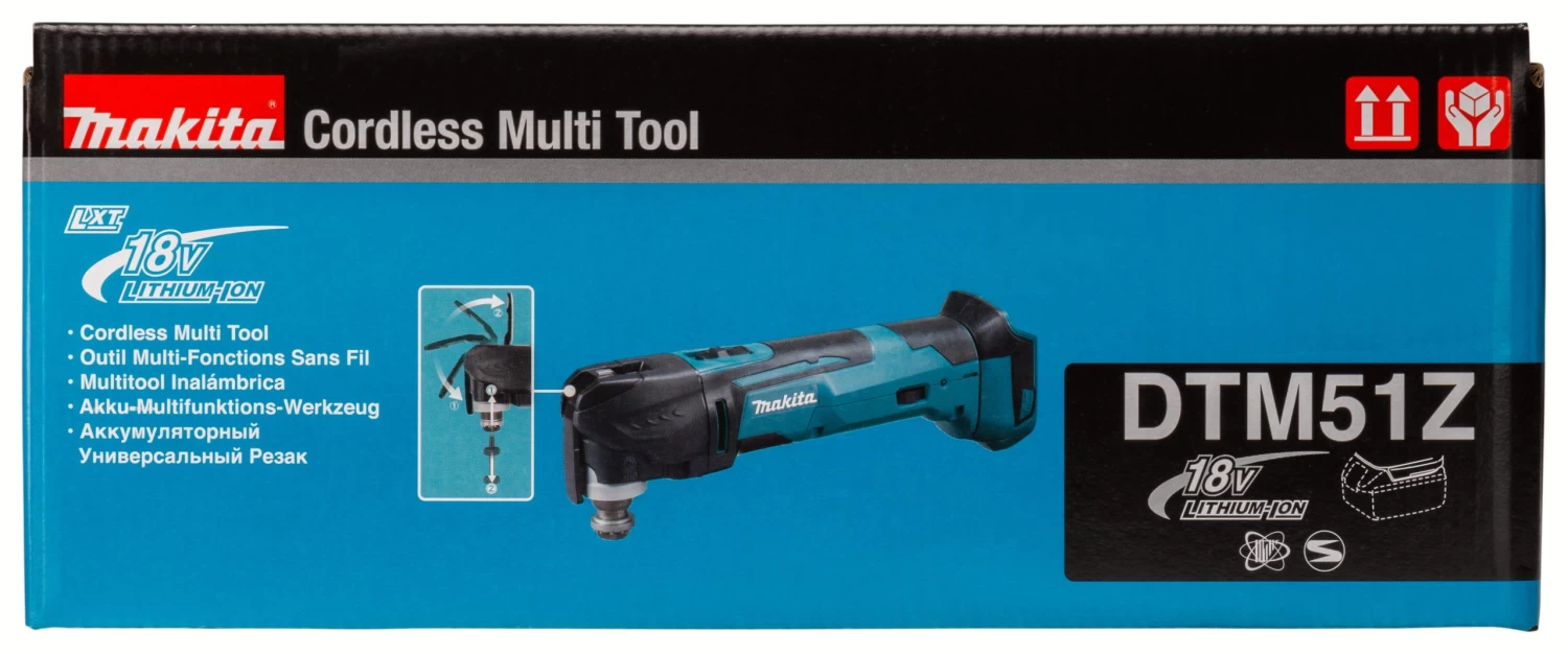 Makita 18V LXT Multitool DTM51Z (zonder Accu) 2 Makita 18V LXT Multitool DTM51Z (zonder Accu) - Afbeelding 2