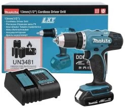 Makita 18V Accu-schroefboormachine DDF453SYX5 Incl. 1,5Ah Accu + Lader 7 Makita 18V Accu-schroefboormachine DDF453SYX5 Incl. 1,5Ah Accu + Lader -Hulpmiddelen Voor Thuis 41 1504