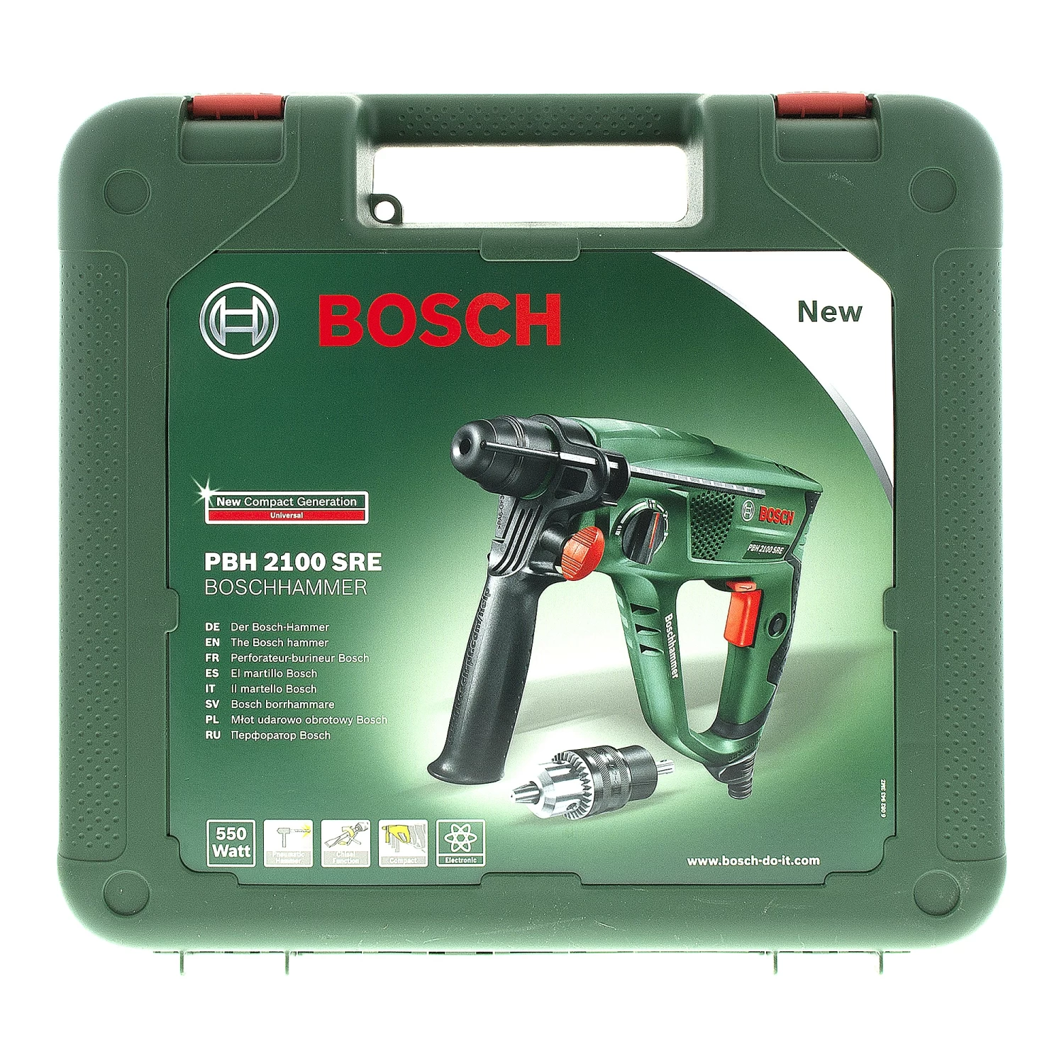 Bosch Boorhamer PBH 2100 SRE SDS-plus 2 Bosch Boorhamer PBH 2100 SRE SDS-plus - Afbeelding 2