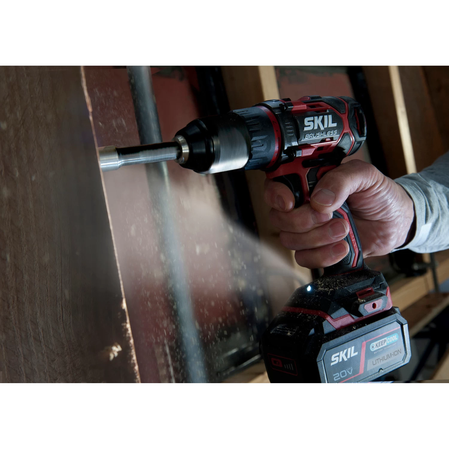 SKIL 20V Accuboormachine 60Nm 3060CA Brushless (zonder Accu) 8 SKIL 20V Accuboormachine 60Nm 3060CA Brushless (zonder Accu) - Afbeelding 8