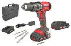 SKIL 20V Klopboormachine 55Nm 3018HD + 2 Accu's 2,0Ah + Lader + Koffer