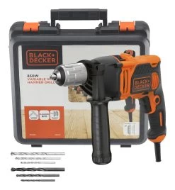 Black & Decker BLACK+DECKER Klopboormachine BEH850K-QS