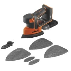 Black & Decker BLACK+DECKER Schuurmachine 18V Mouse BDCDS18N-XJ Zonder Accu