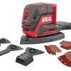 SKIL 20V Multischuurmachine 3720CB Compact Brushless Incl. 24 Schuurbladen En 3 Schuurhulpstukken (zonder Accu)