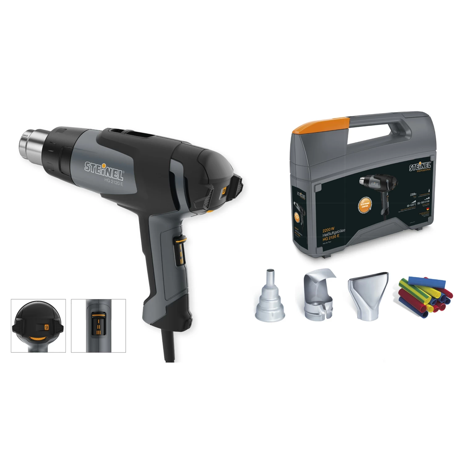 Steinel Heteluchtpistool HG 2120 E In Koffer 1 Steinel Heteluchtpistool HG 2120 E In Koffer
