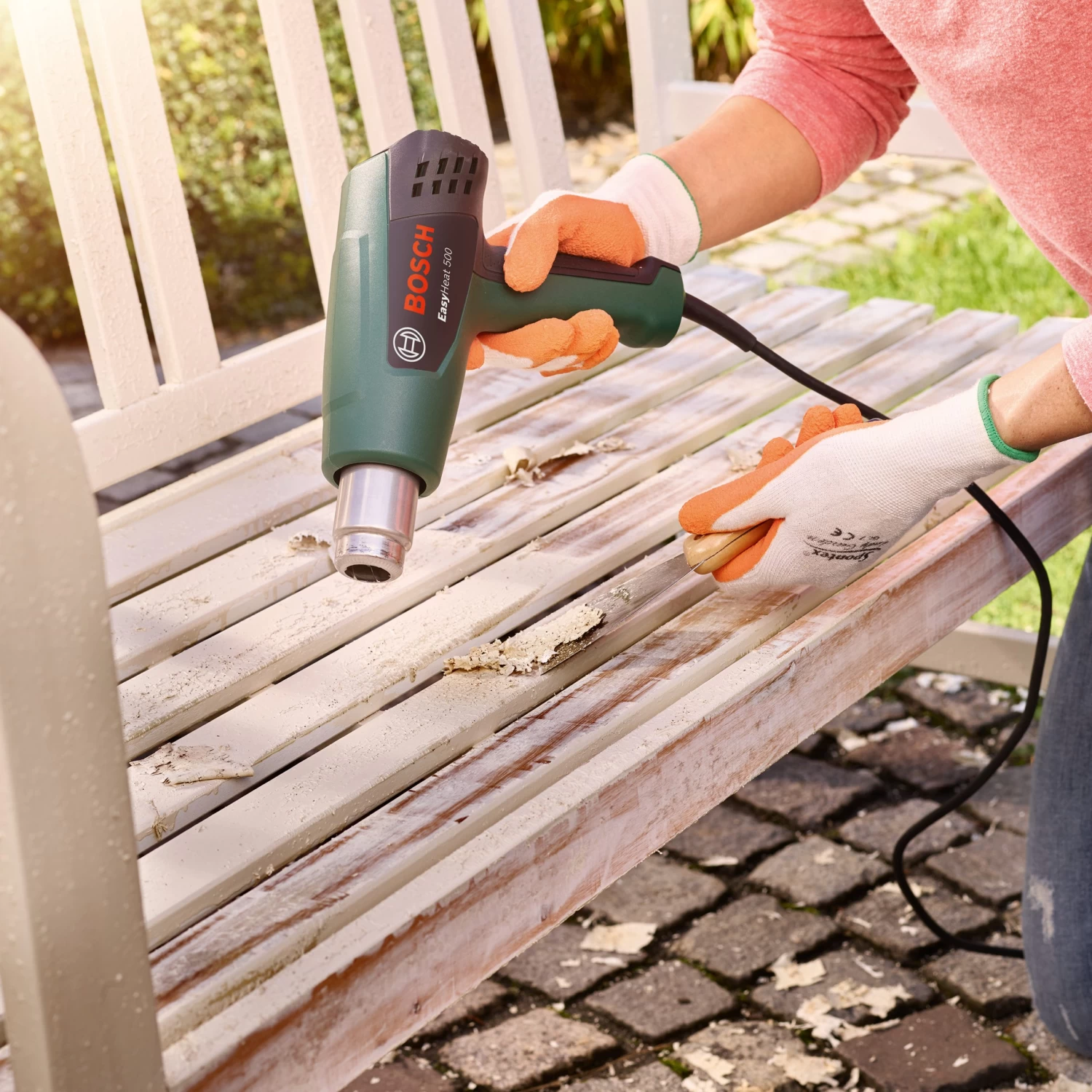 Bosch Heteluchtpistool EasyHeat 500 9 Bosch Heteluchtpistool EasyHeat 500 - Afbeelding 9