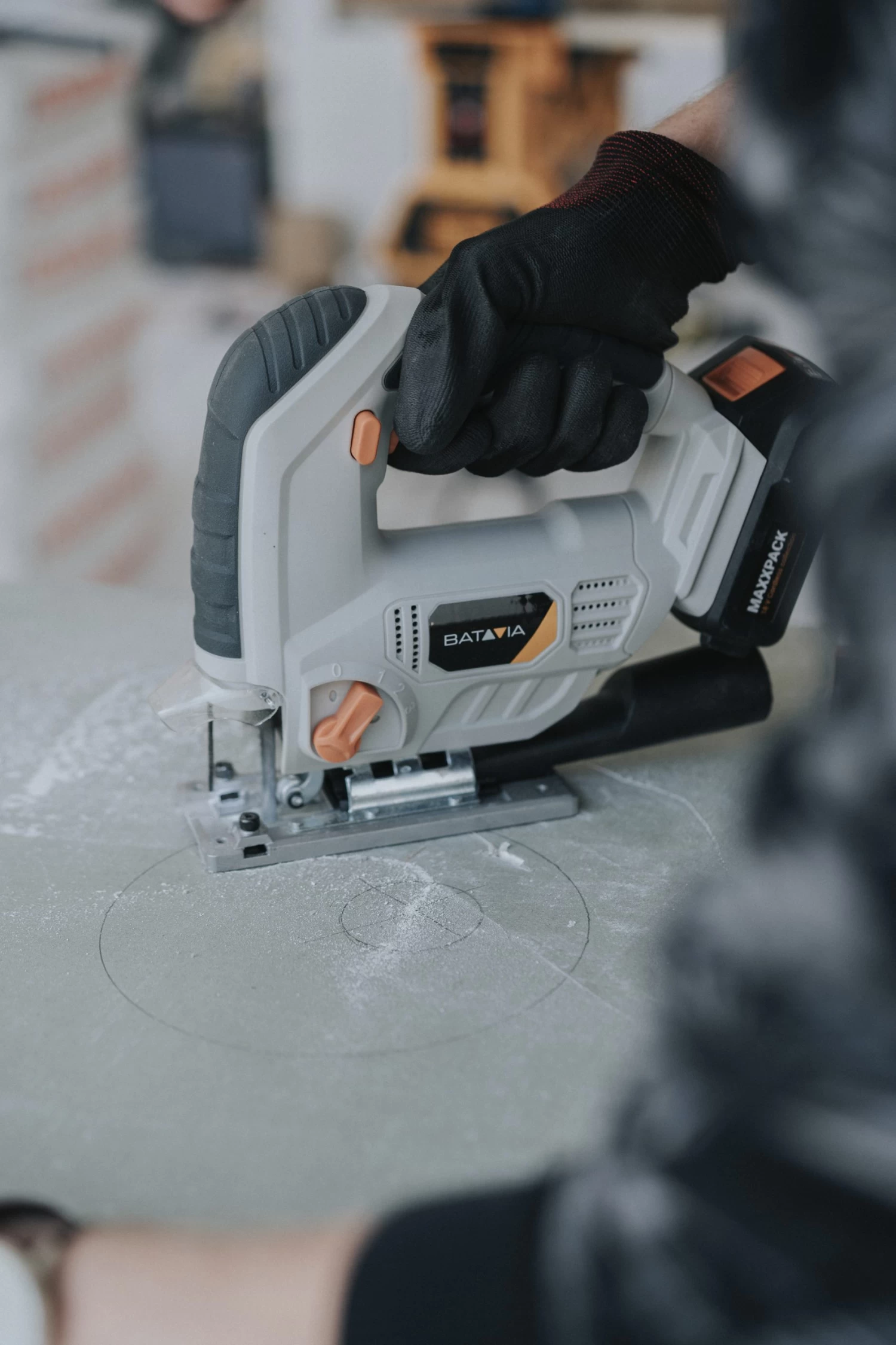 Batavia Decoupeerzaag 18V (zonder Accu) 4 Batavia Decoupeerzaag 18V (zonder Accu) - Afbeelding 4