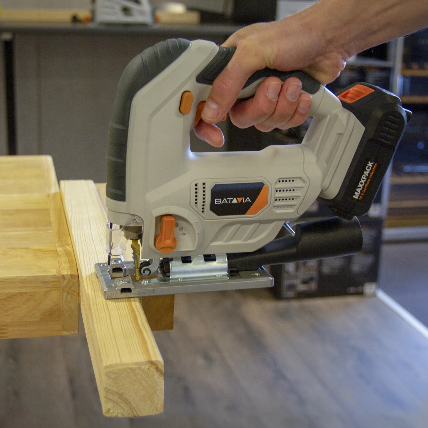 Batavia Decoupeerzaag 18V (zonder Accu) 8 Batavia Decoupeerzaag 18V (zonder Accu) - Afbeelding 8