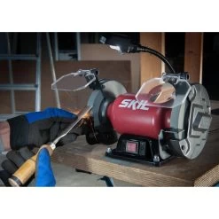 SKIL 150mm Werkbankslijpmachine / Dubbele Schuurmachine 1355AA 400W -Hulpmiddelen Voor Thuis 41 480