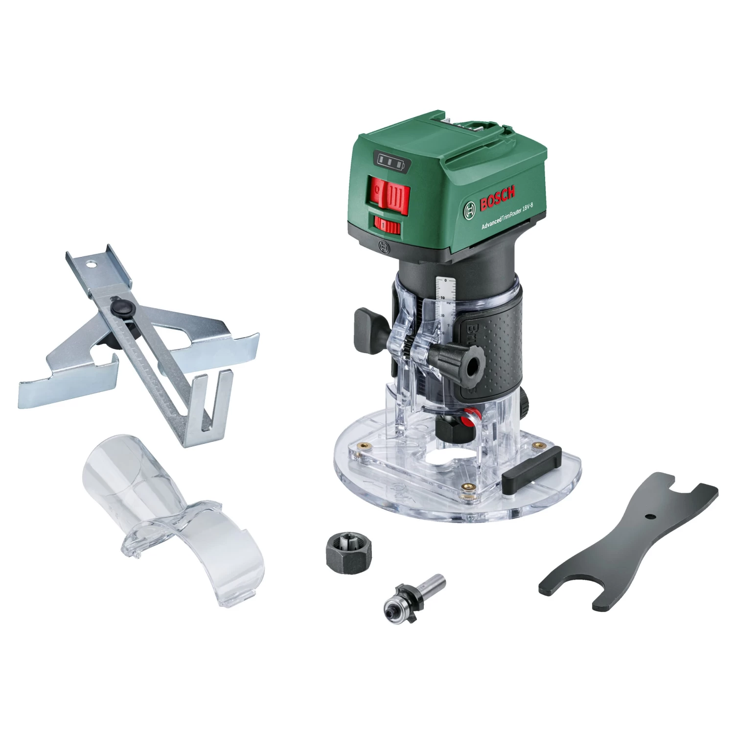 Bosch 18V Bovenfrees AdvancedTrimRouter (zonder Accu) 2 Bosch 18V Bovenfrees AdvancedTrimRouter (zonder Accu) - Afbeelding 2