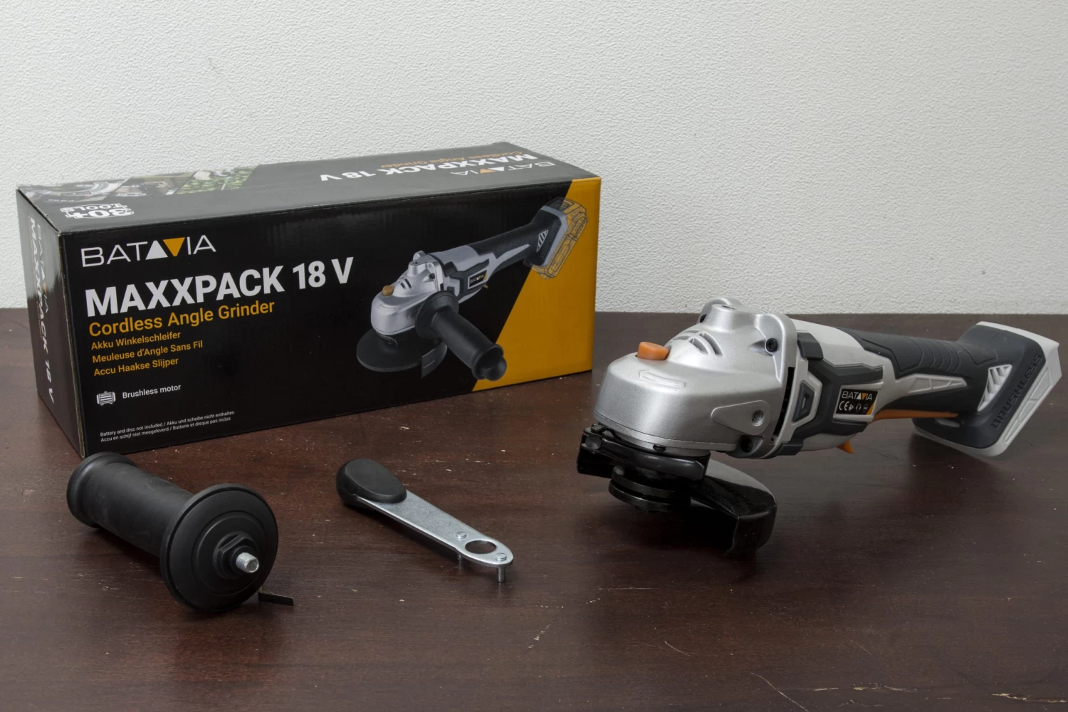 Batavia 18 Volt Li-Ion Haakse Slijper (zonder Accu) 4 Batavia 18 Volt Li-Ion Haakse Slijper (zonder Accu) - Afbeelding 4