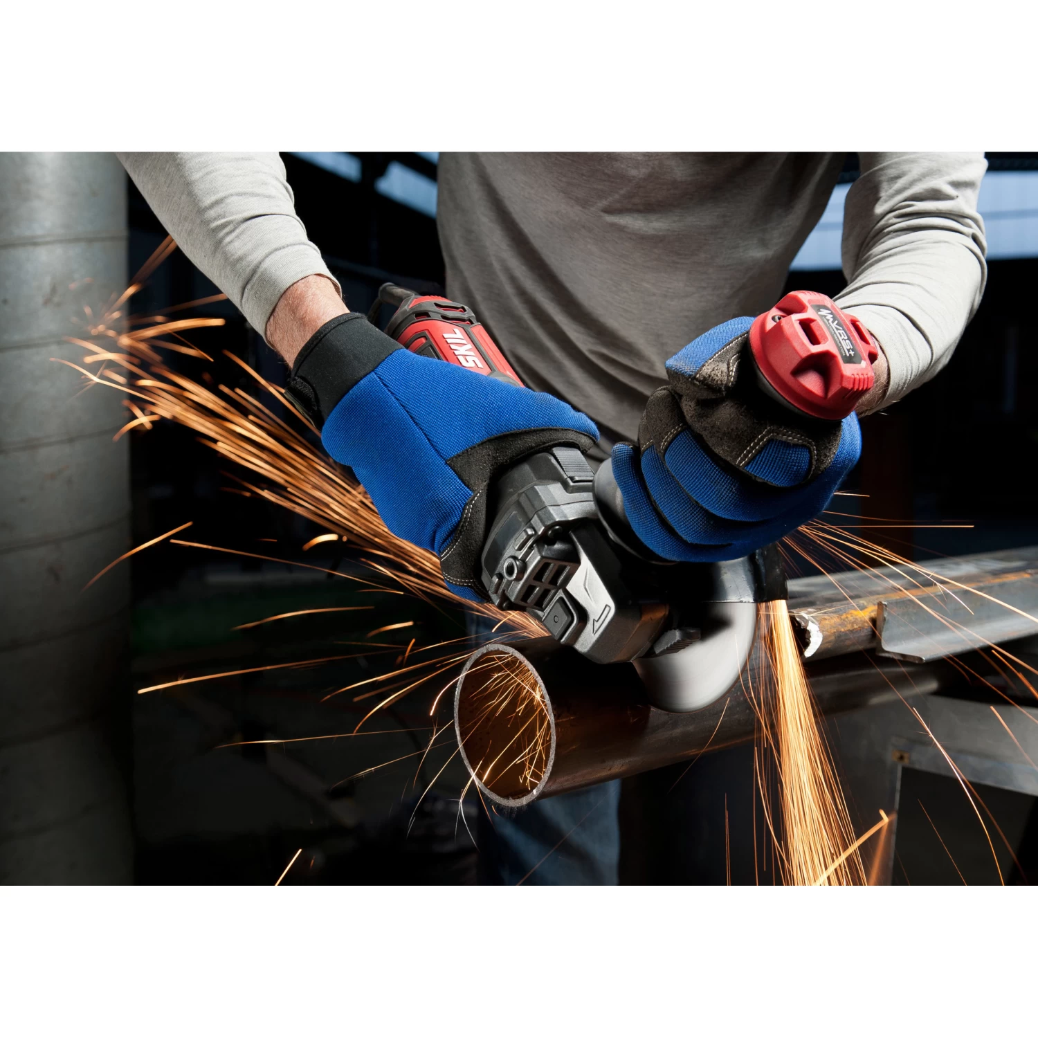 SKIL Haakse Slijper (slijptol) 9151GB 1010W + 3 Slijpschijven 2 SKIL Haakse Slijper (slijptol) 9151GB 1010W + 3 Slijpschijven - Afbeelding 2