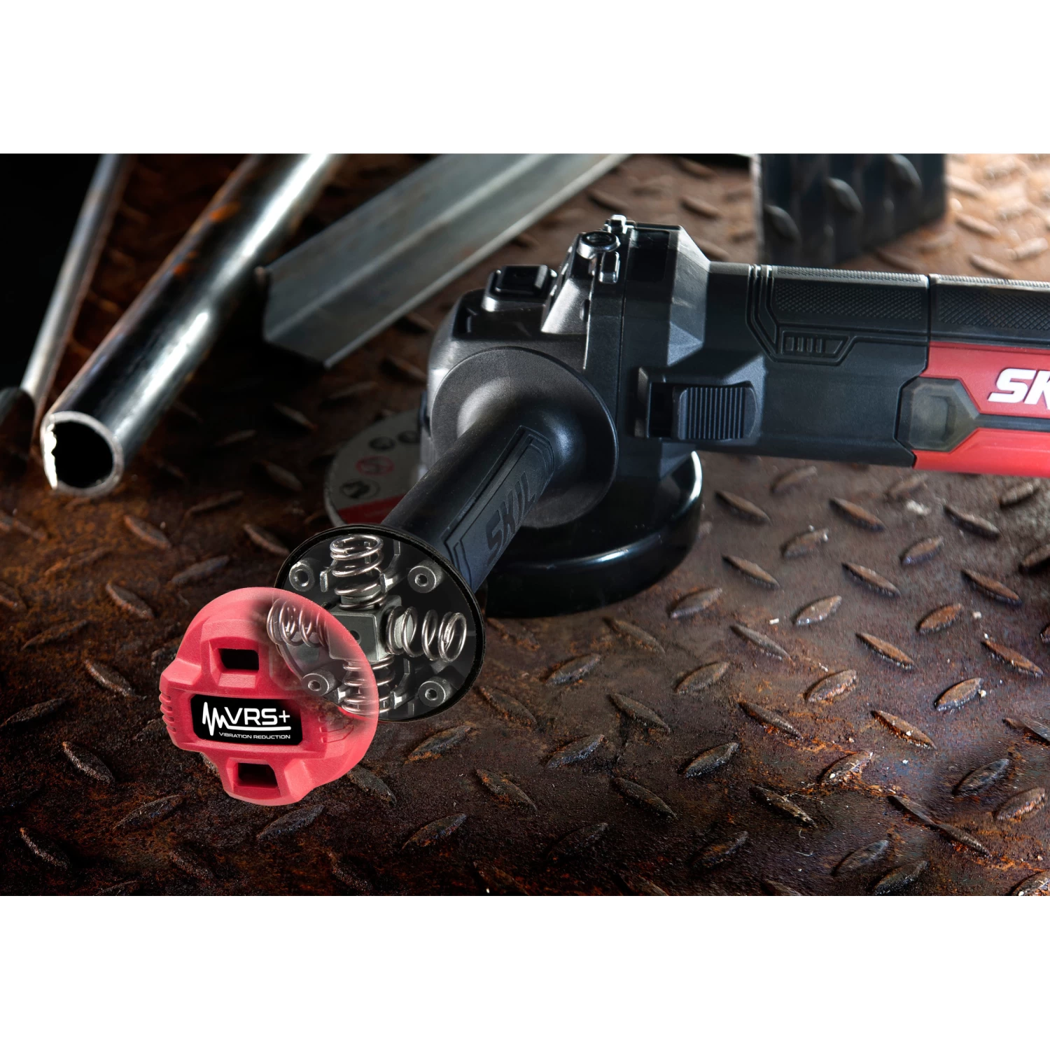 SKIL Haakse Slijper (slijptol) 9151GB 1010W + 3 Slijpschijven 4 SKIL Haakse Slijper (slijptol) 9151GB 1010W + 3 Slijpschijven - Afbeelding 4