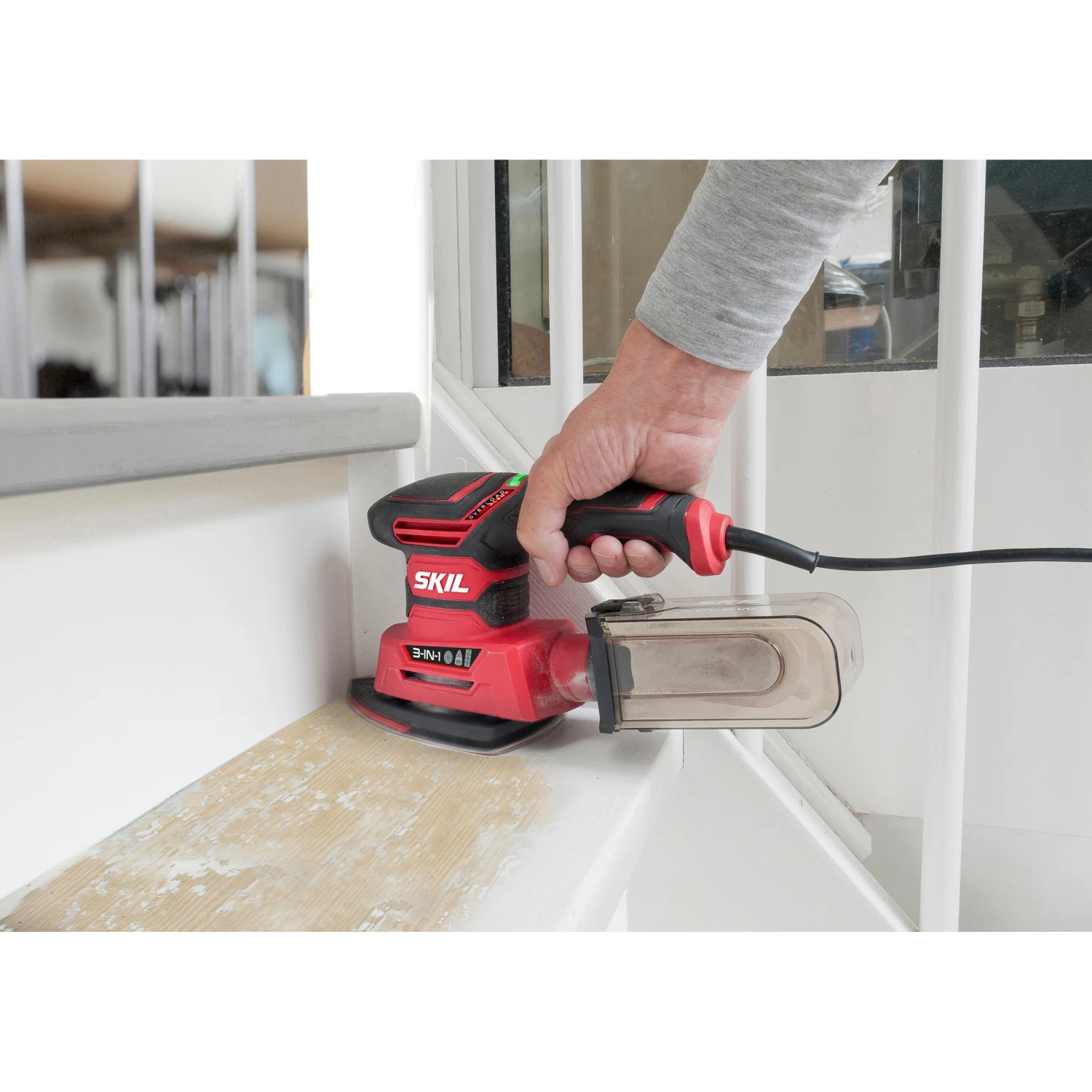 SKIL Multischuurmachine 3-in-1 (vlakschuurmachine, Excentrische Schuurmachine, Delta Schuurmachine) 7280DA 250W 2 SKIL Multischuurmachine 3-in-1 (vlakschuurmachine, Excentrische Schuurmachine, Delta Schuurmachine) 7280DA 250W - Afbeelding 2