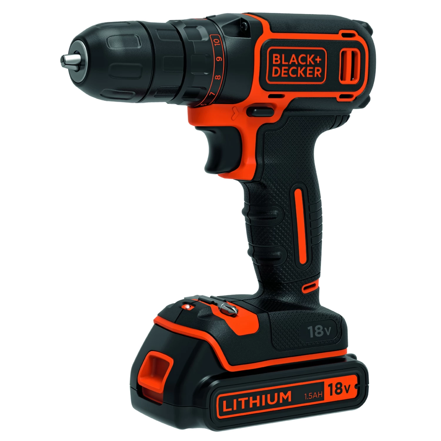 Black & Decker BLACK+DECKER Accuboormachine BDCDC18-QW 1 Black & Decker BLACK+DECKER Accuboormachine BDCDC18-QW