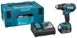 Makita 18V LXT Accuboormachine DDF482RF1J Incl. Accu+snellader In M-BOX2