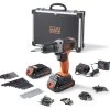 Black & Decker BLACK+DECKER Accuboormachine BCD001C2AFC-QW + 72-delige Accessoireset