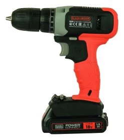 Black & Decker BLACK+DECKER Accuboormachine BCD001C2AFC-QW + 72-delige Accessoireset -Hulpmiddelen Voor Thuis 41 718