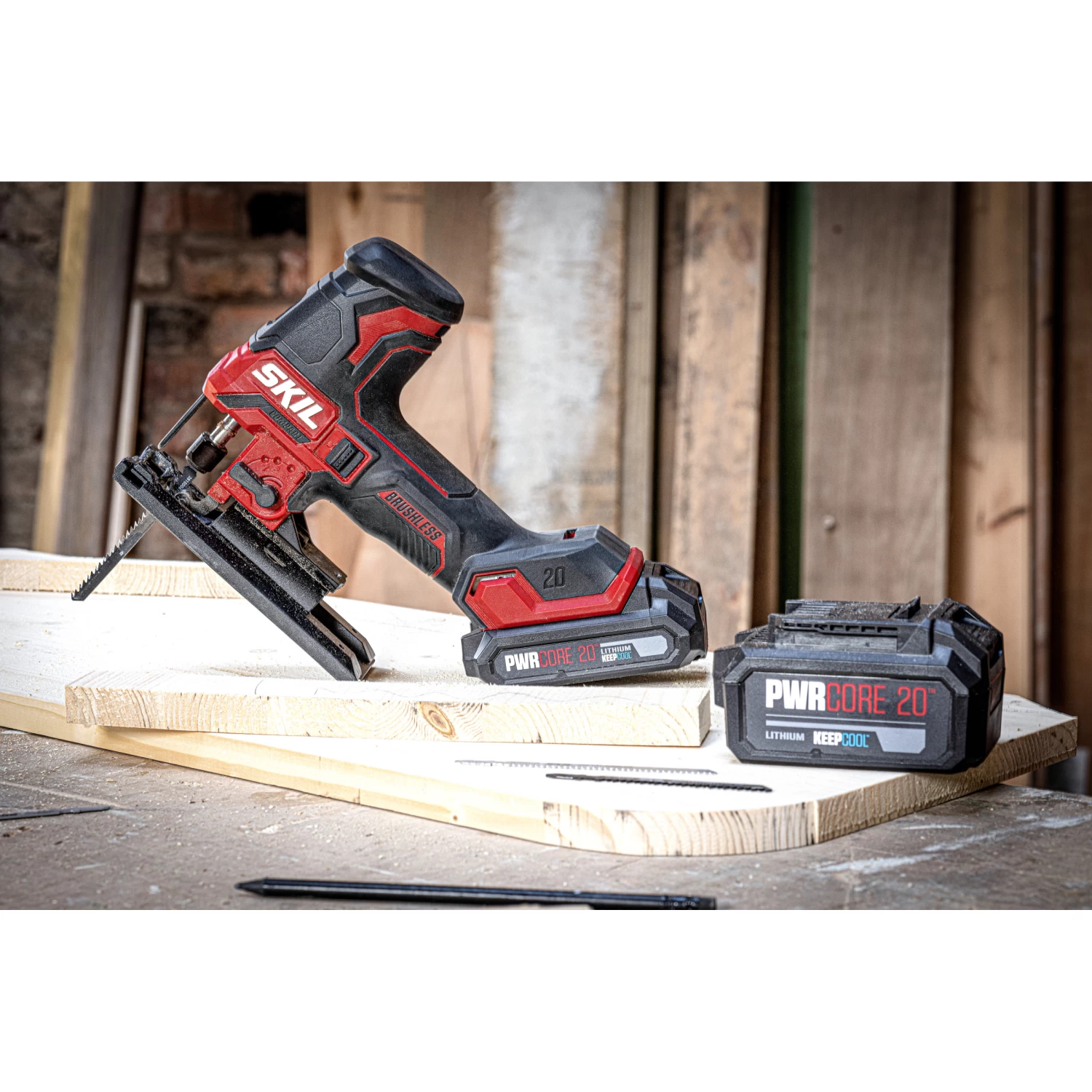 SKIL 20V Decoupeerzaag 3440CA Brushless (zonder Accu) 7 SKIL 20V Decoupeerzaag 3440CA Brushless (zonder Accu) - Afbeelding 7