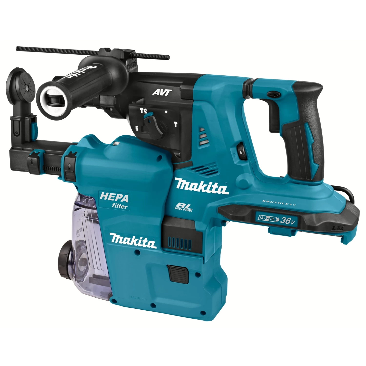 Makita Accucombihamer DHR281ZWJ (zonder Accu) 3 Makita Accucombihamer DHR281ZWJ (zonder Accu) - Afbeelding 3
