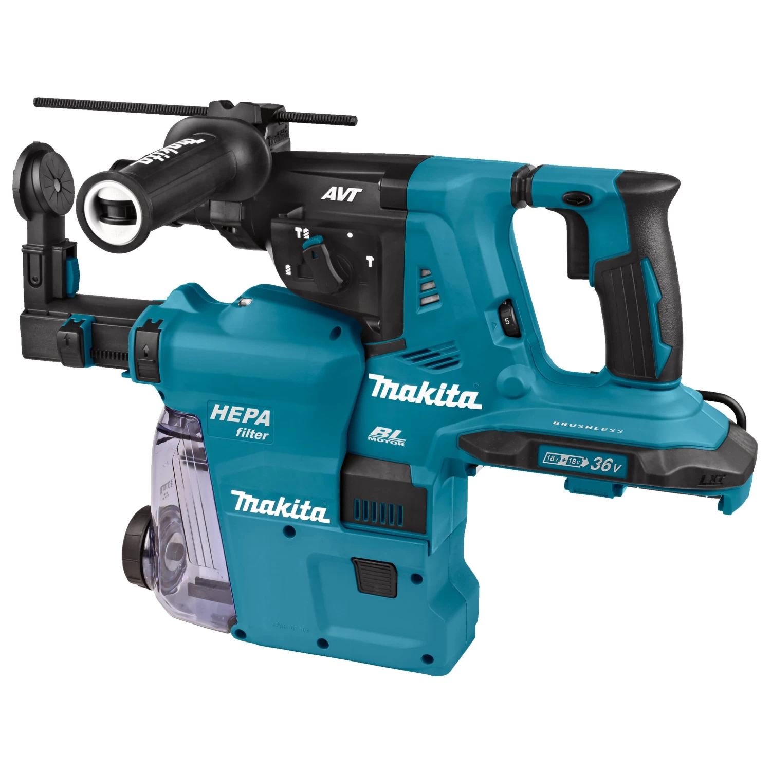 Makita Accucombihamer DHR281ZWJ (zonder Accu) 6 Makita Accucombihamer DHR281ZWJ (zonder Accu) - Afbeelding 6