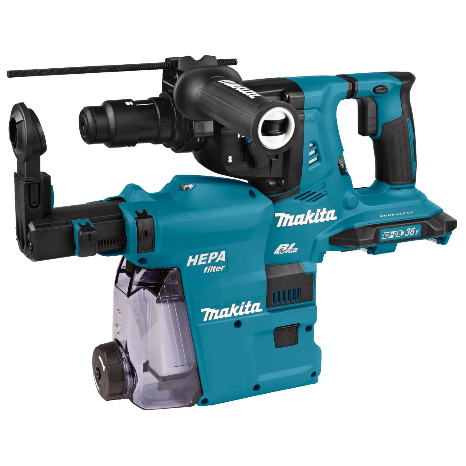 Makita Accucombihamer DHR281ZWJ (zonder Accu) 7 Makita Accucombihamer DHR281ZWJ (zonder Accu) - Afbeelding 7