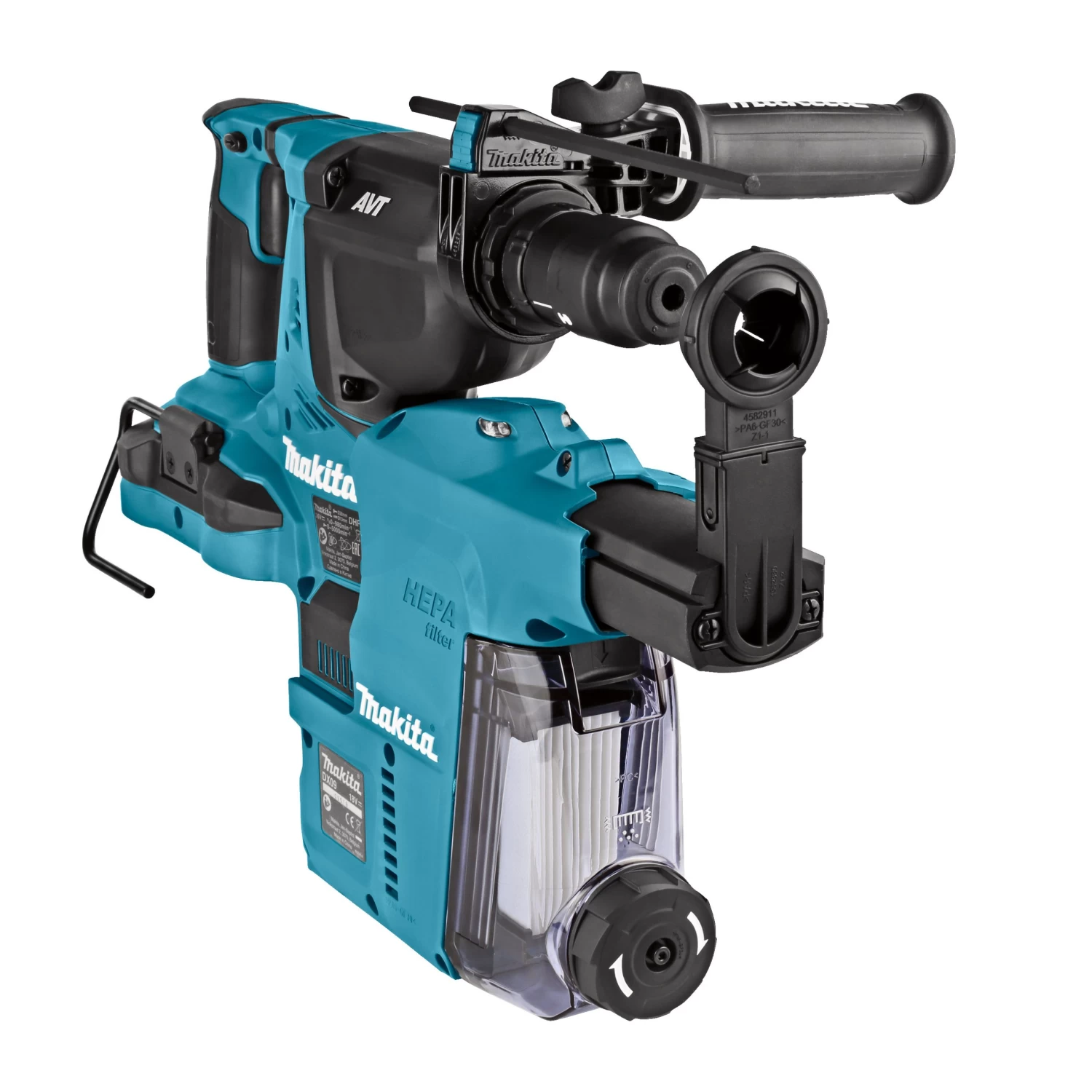 Makita Accucombihamer DHR281ZWJ (zonder Accu) 9 Makita Accucombihamer DHR281ZWJ (zonder Accu) - Afbeelding 9
